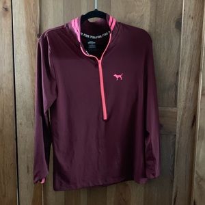 VS PINK quarter zip